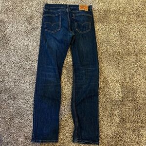 Levis dark wash 505